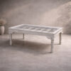 MESA COMEDOR RECTANGULAR DOHA 196x117x80 CM