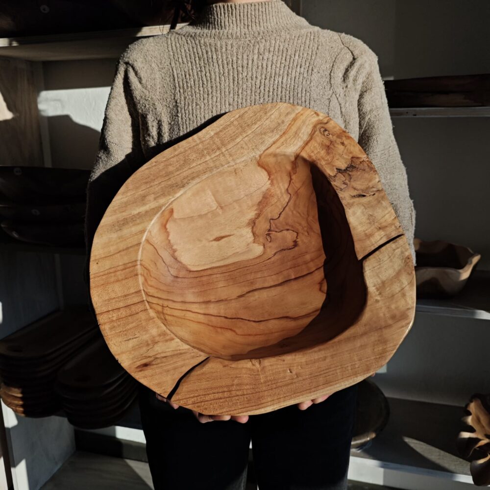 Bowl ensaladera madera Deco 40 diámetro