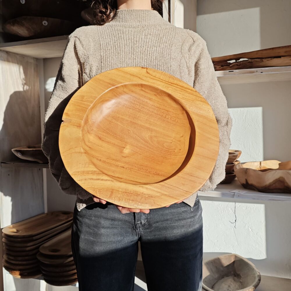 Bowl ensaladera madera Deco 40 diámetro
