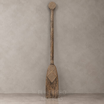 Deco remo Esmeralda madera teca 115x16 cm