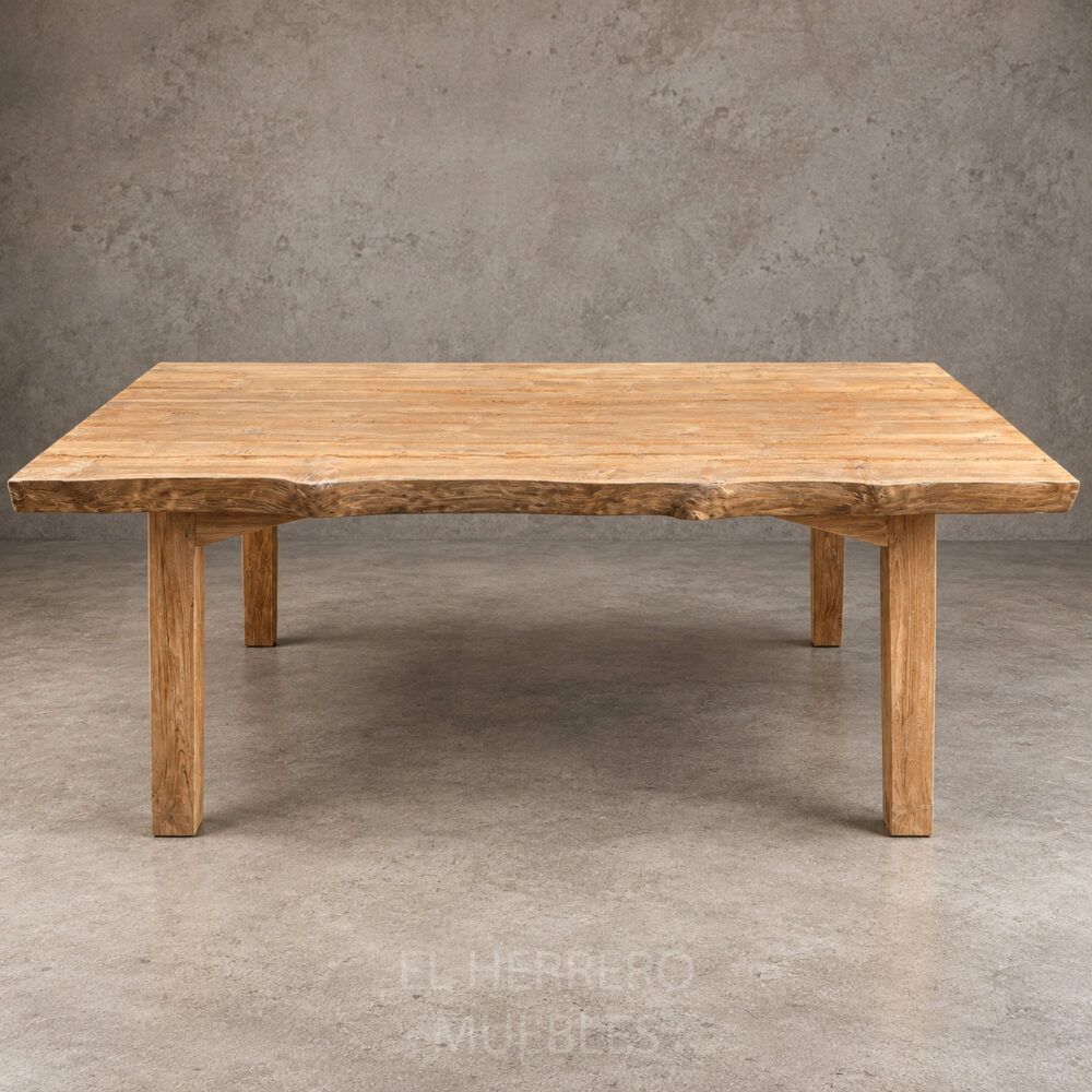 Mesa comedor Nuv madera teca 200x105x78 cm