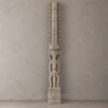 Deco escultura madera teca Solmar prox 250 cm altura